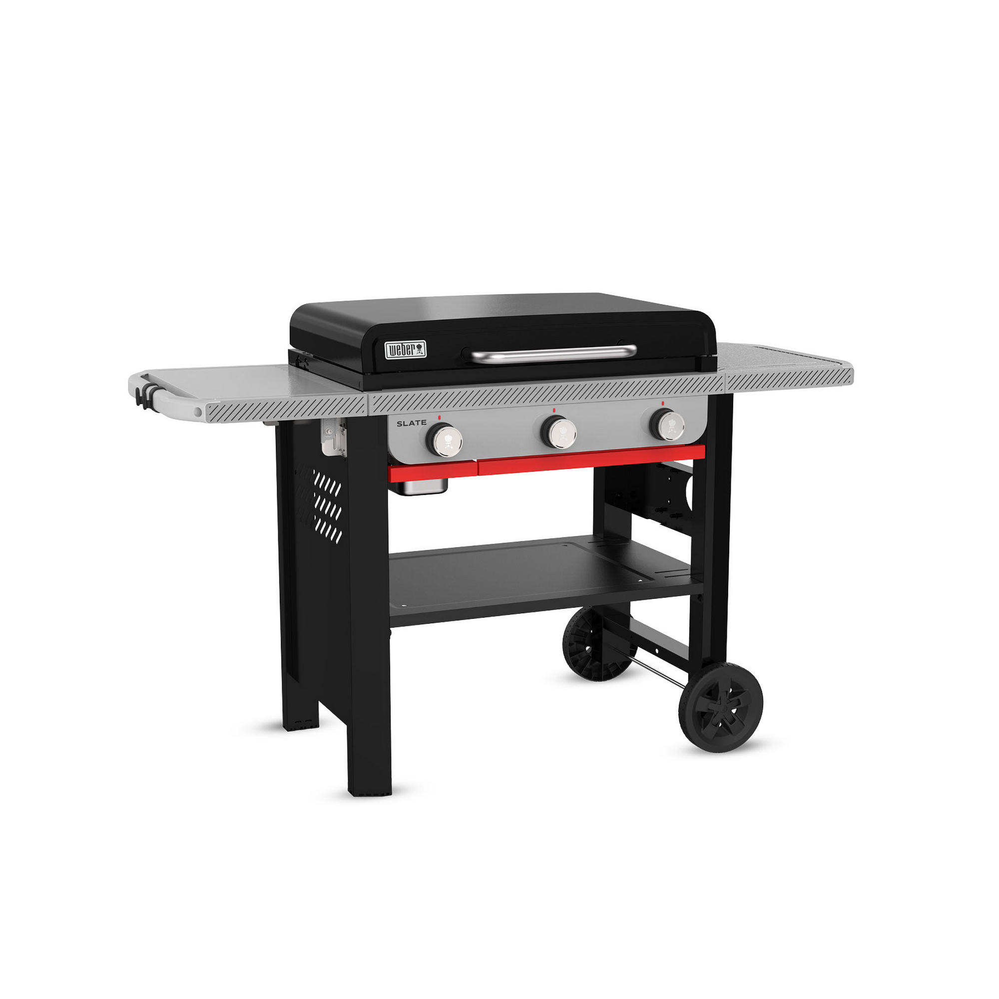 Gasgrill 'Slate GPD 71 cm Premium Plancha' schwarz