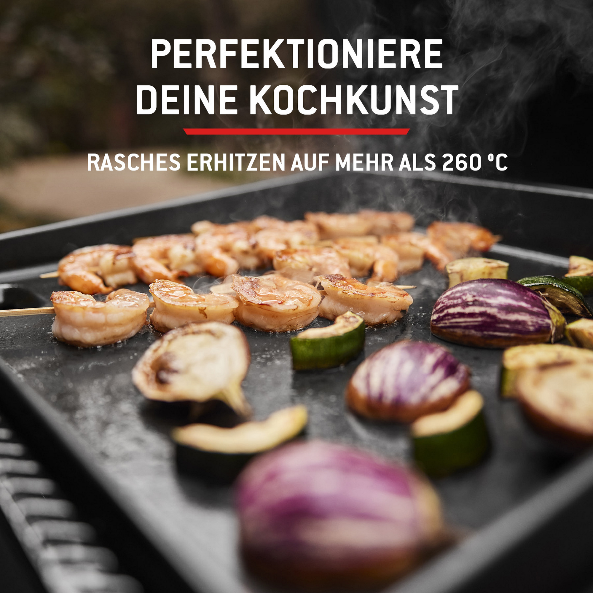 Gasgrill 'Slate GPD 71 cm Premium Plancha' schwarz