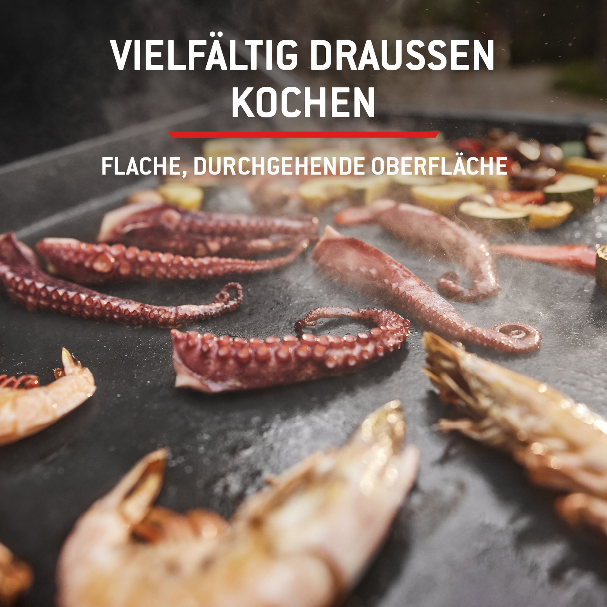 Gasgrill 'Slate GPD 71 cm Premium Plancha' schwarz