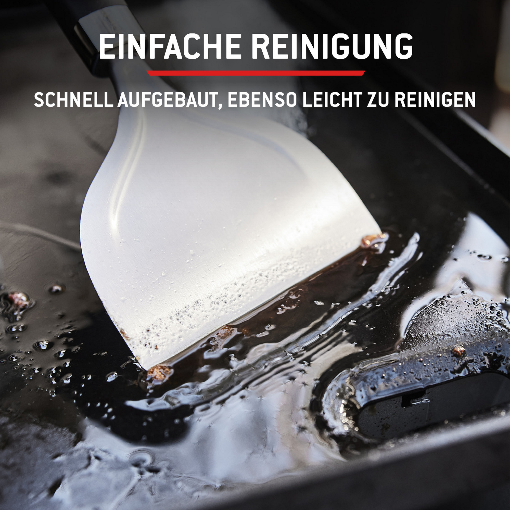 Gasgrill 'Slate GPD 71 cm Premium Plancha' schwarz