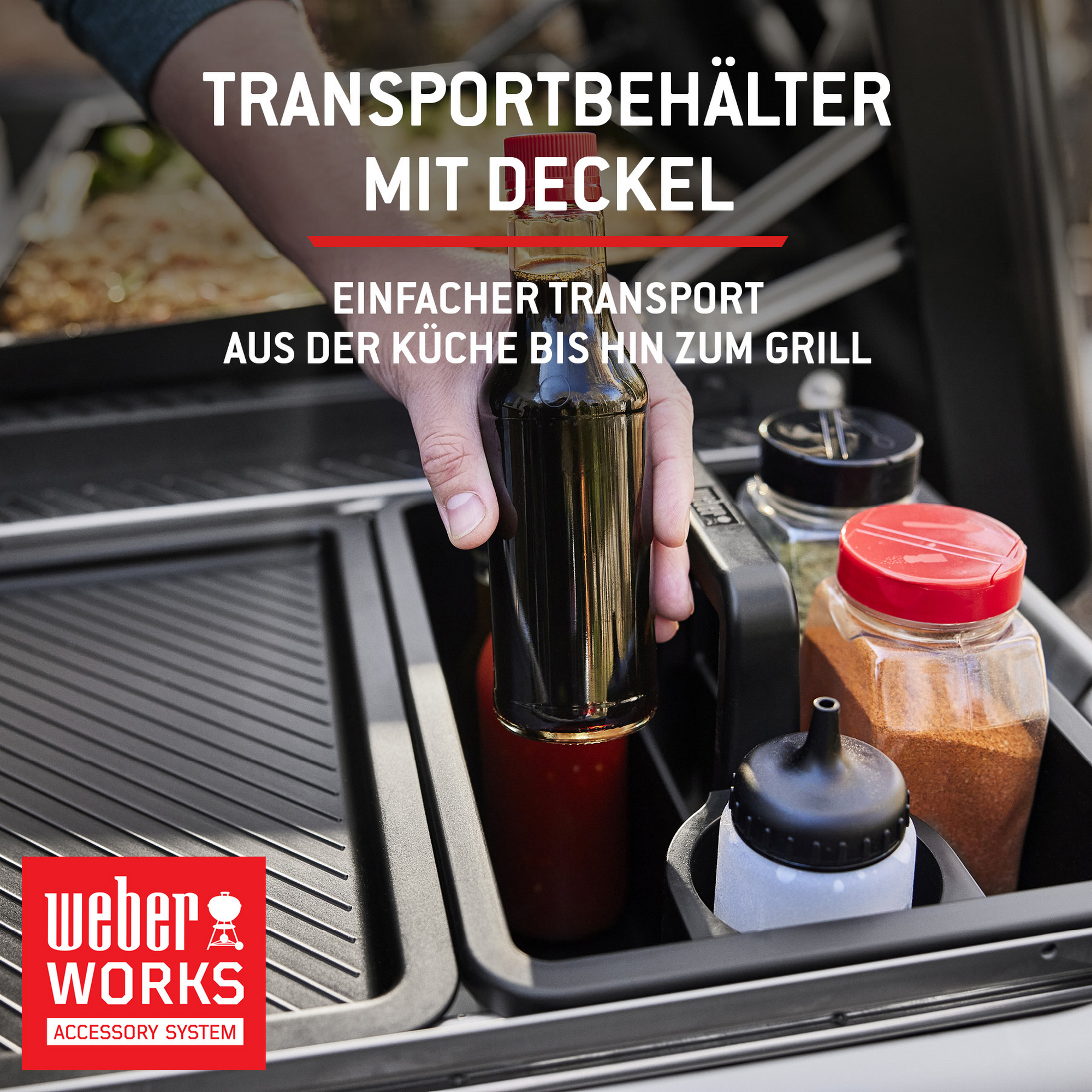 Gasgrill 'Slate GPD 71 cm Premium Plancha' schwarz