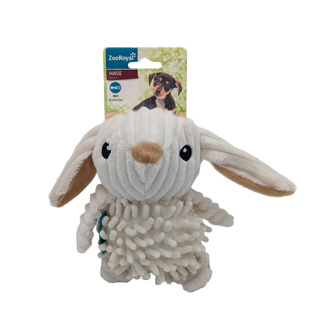 Kuscheltier-Spielzeug Hase 12 x 12 x 6 cm