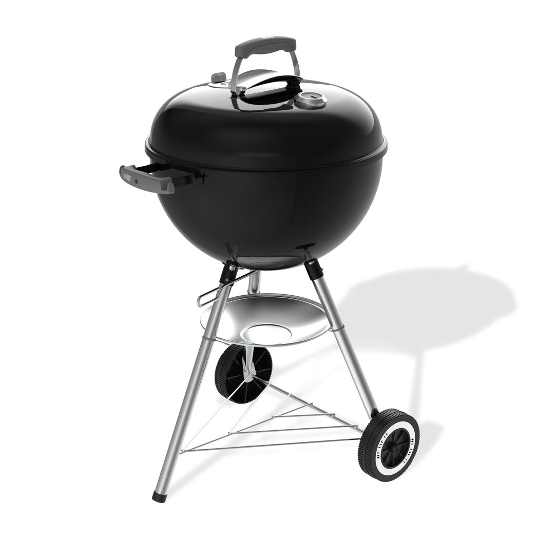 Holzkohlegrill 'Kettle' schwarz Ø 47 cm