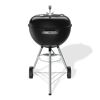 Holzkohlegrill 'Kettle' schwarz Ø 47 cm