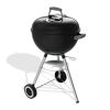 Holzkohlegrill 'Kettle' schwarz Ø 47 cm