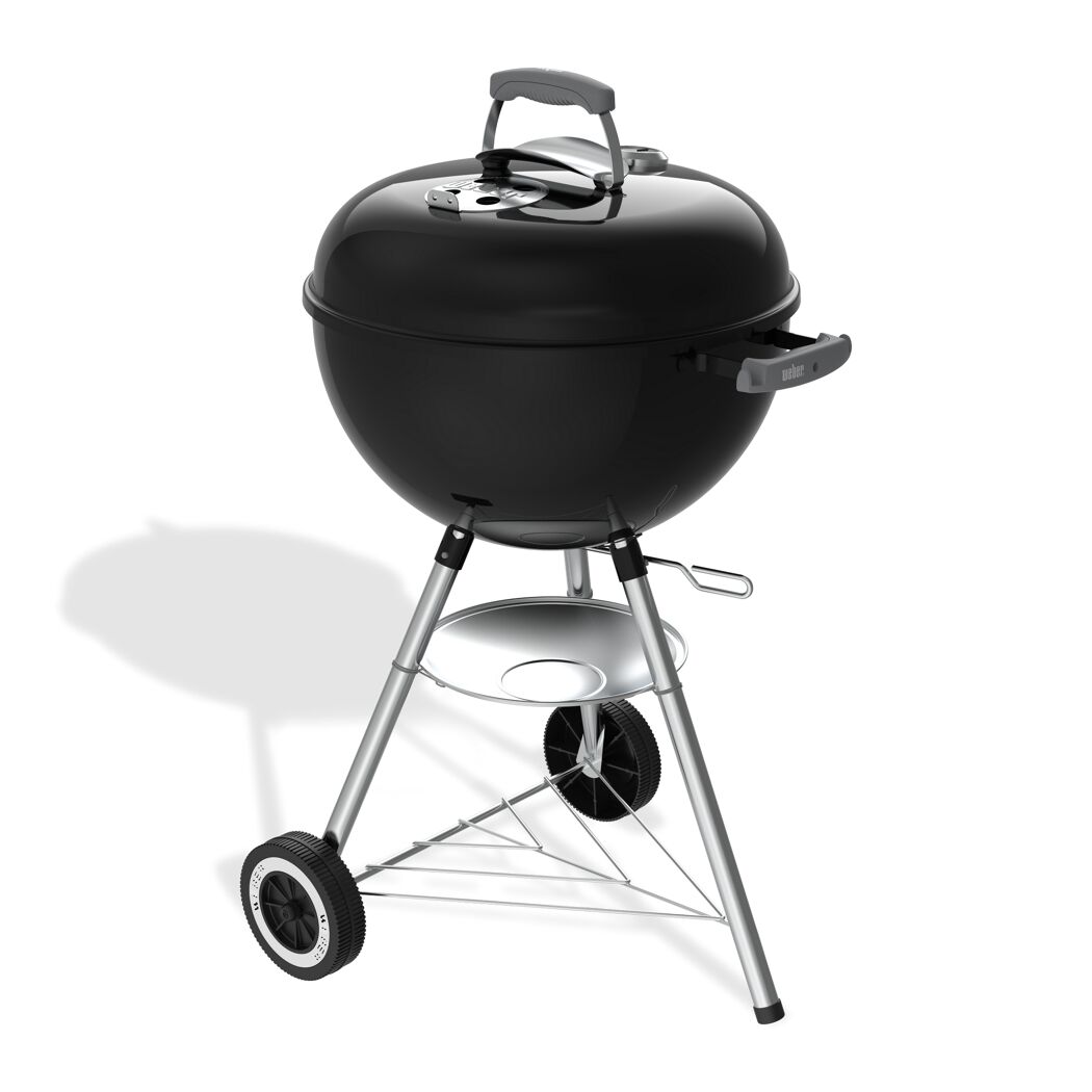 Holzkohlegrill 'Kettle' schwarz Ø 47 cm