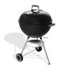 Holzkohlegrill 'Kettle' schwarz Ø 57 cm