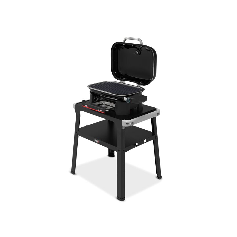 Elektrogrill 'Lumin Compact' schwarz 52,8 x 53 x 46 cm mit Stand