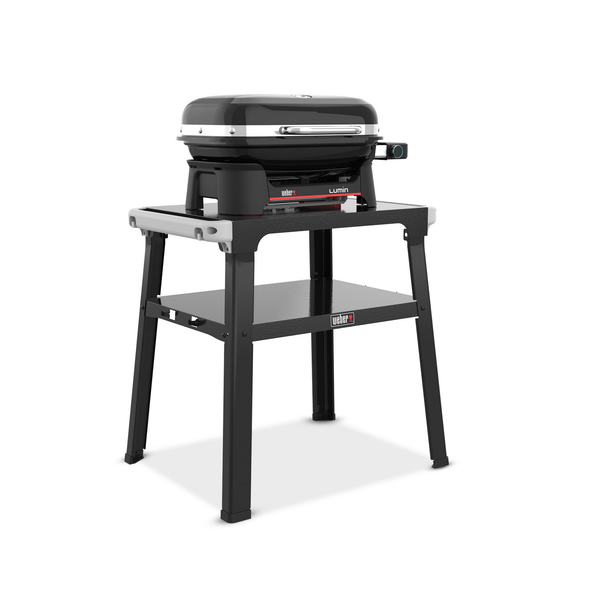 Elektrogrill 'Lumin Compact' schwarz 52,8 x 53 x 46 cm mit Stand