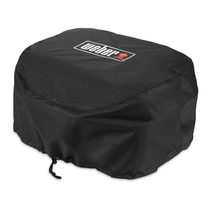 Abdeckung für Elektrogrill 'Lumin' schwarz 26,5 x 51,5 cm