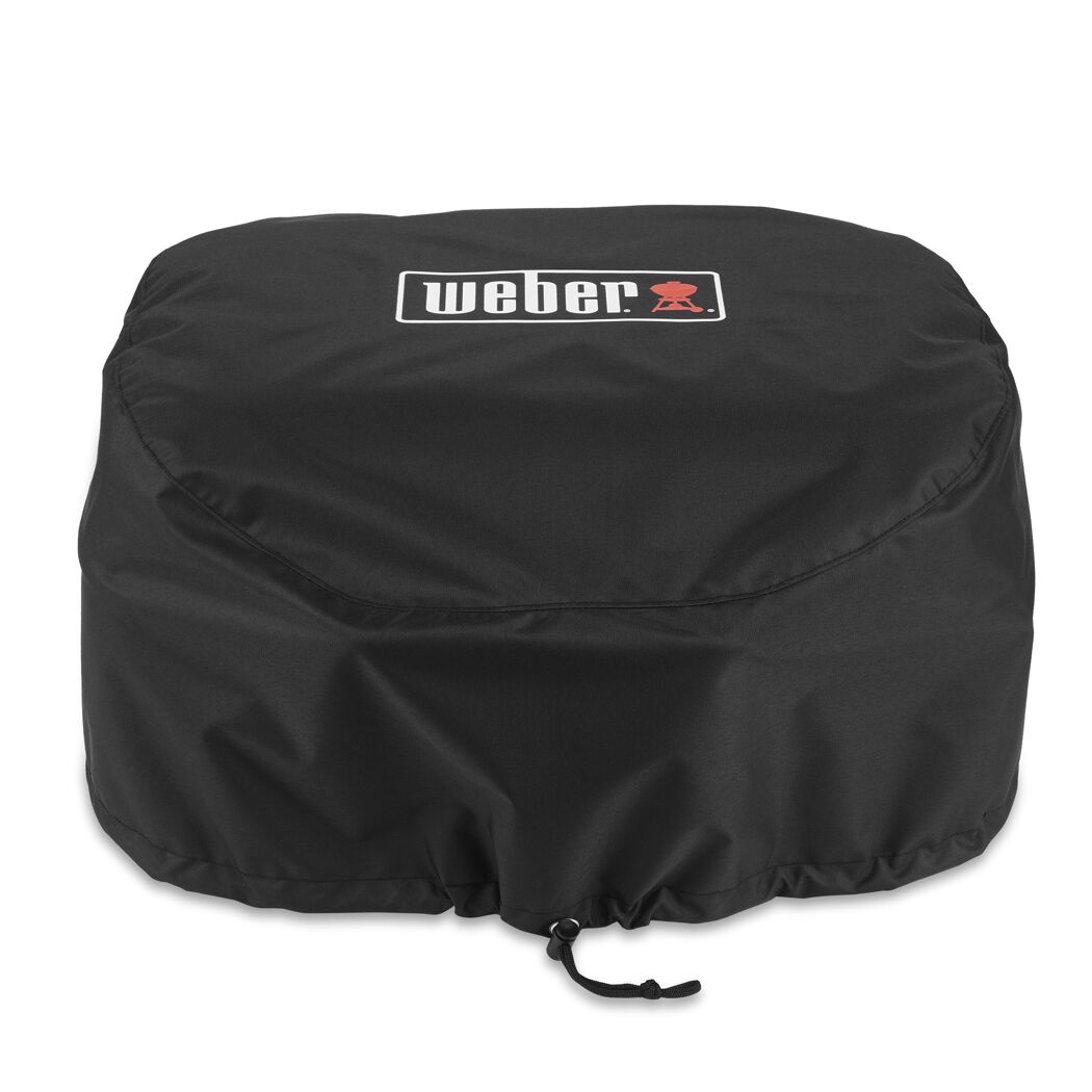 Abdeckung für Elektrogrill 'Lumin' schwarz 26,5 x 51,5 cm