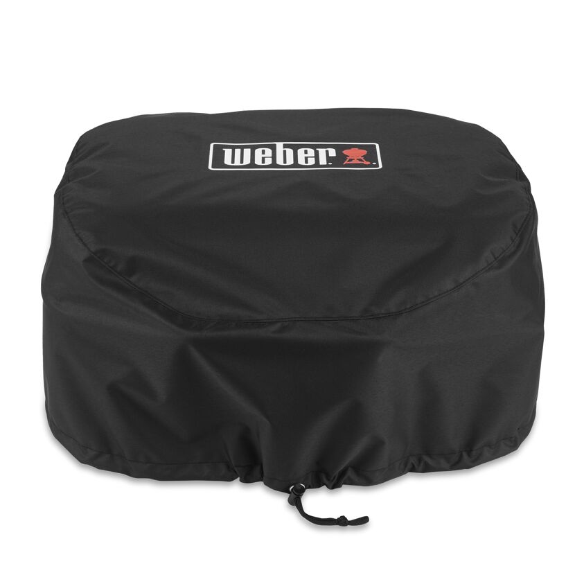 Abdeckung für Elektrogrill 'Lumin' schwarz 26,5 x 51,5 cm