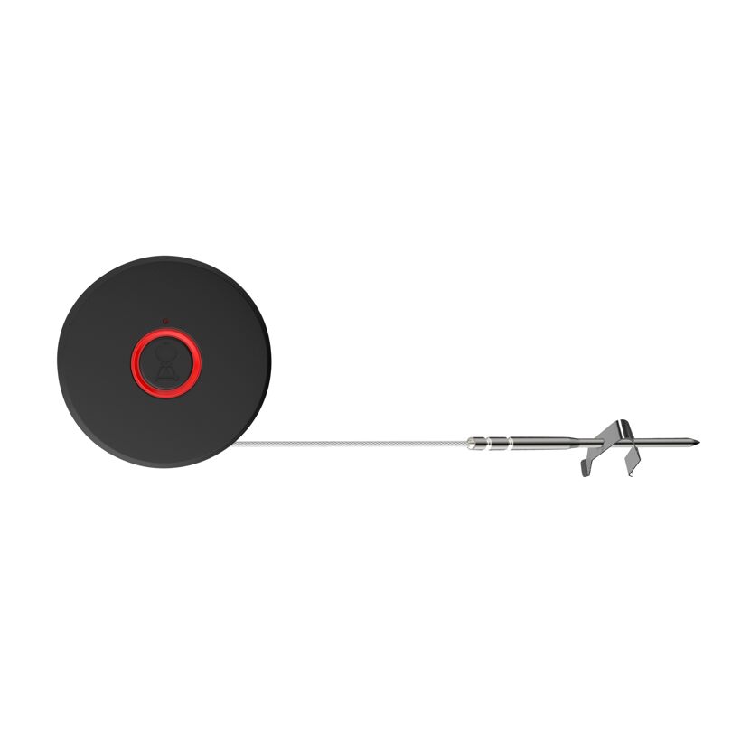 Bluetooth-Thermometer mit Kabel schwarz