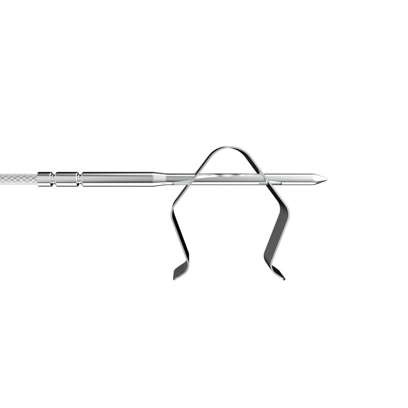 Bluetooth-Thermometer mit Kabel schwarz