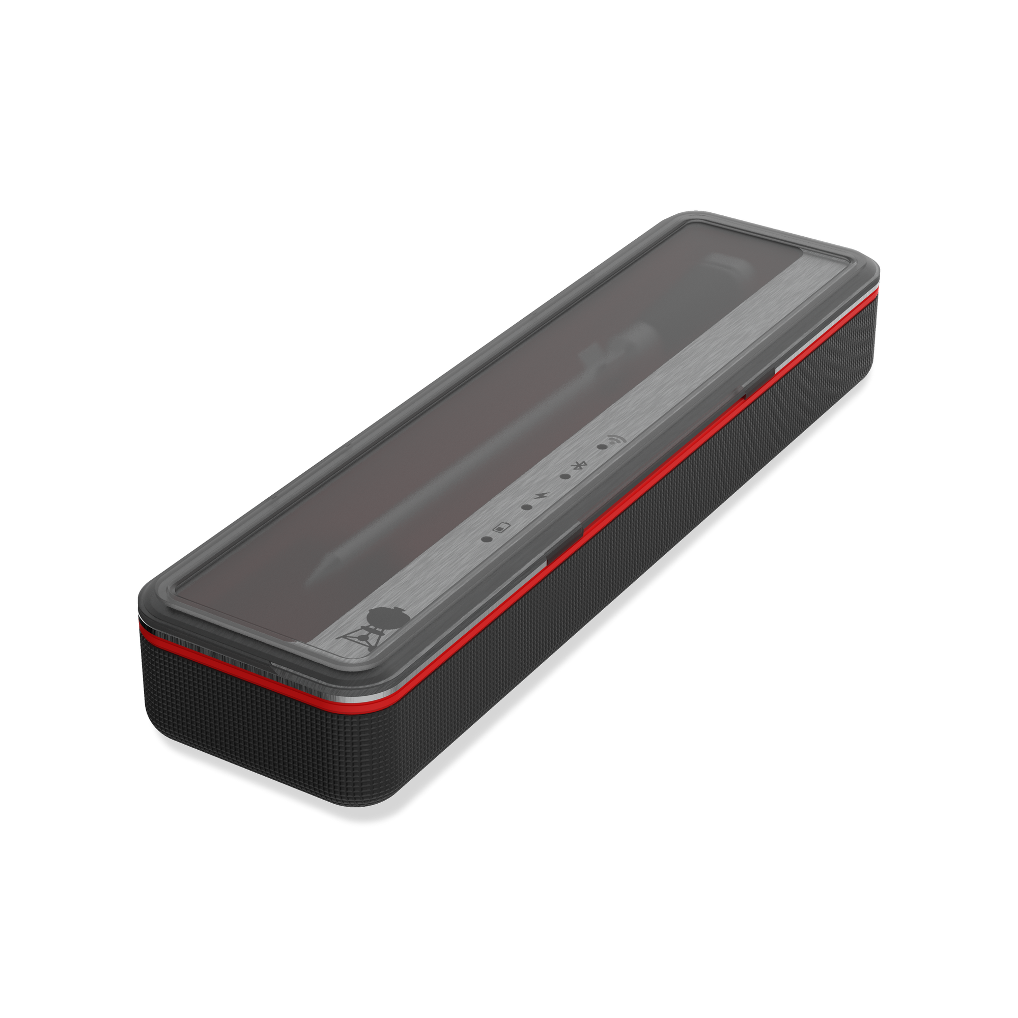 Smartes Grillthermometer 'Plus' silber/schwarz