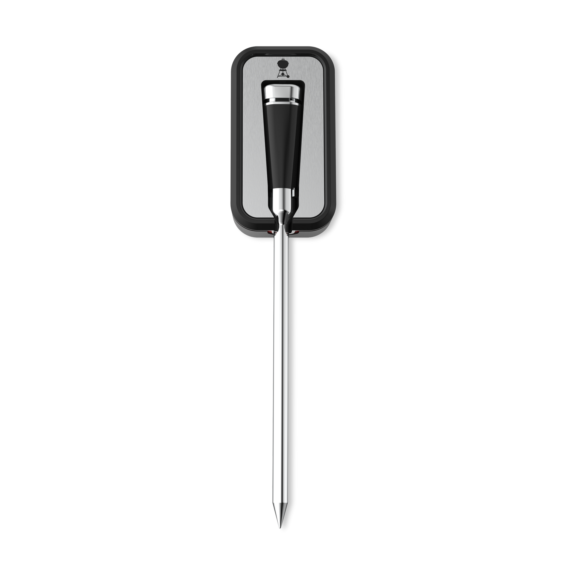 Smartes Grillthermometer schwarz