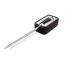 Smartes Grillthermometer schwarz