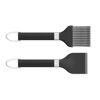 Grill-Reinigungsset 'Premium' schwarz 2-teilig