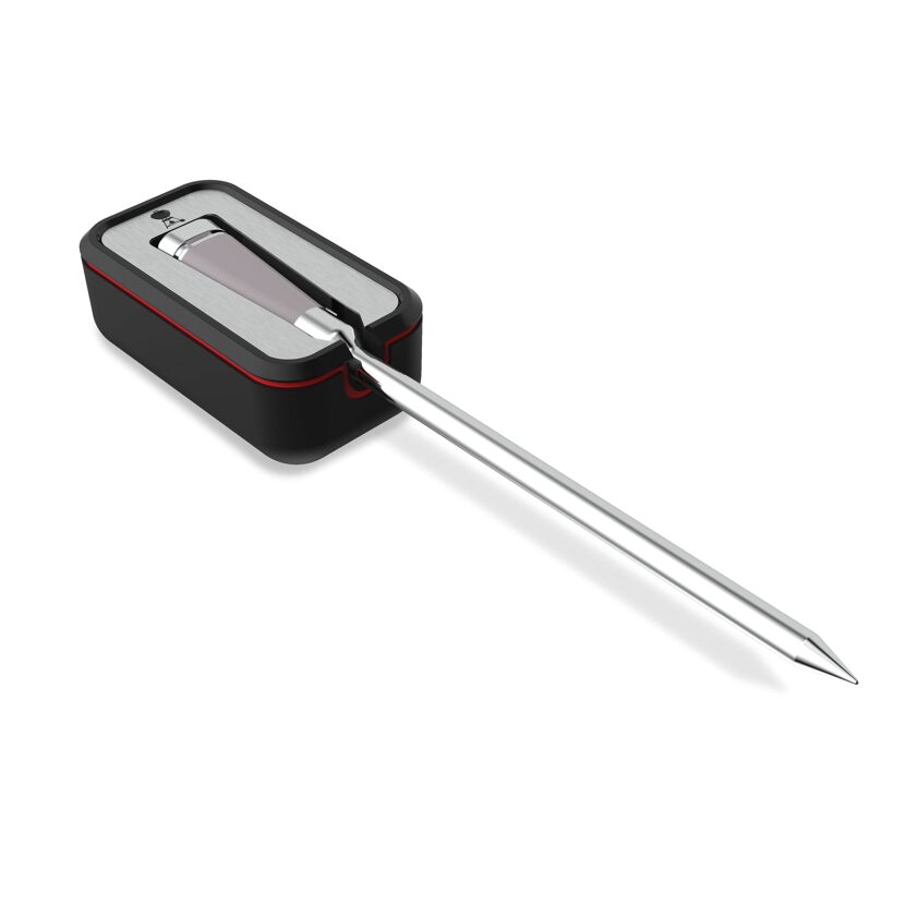 Smartes Grillthermometer grau