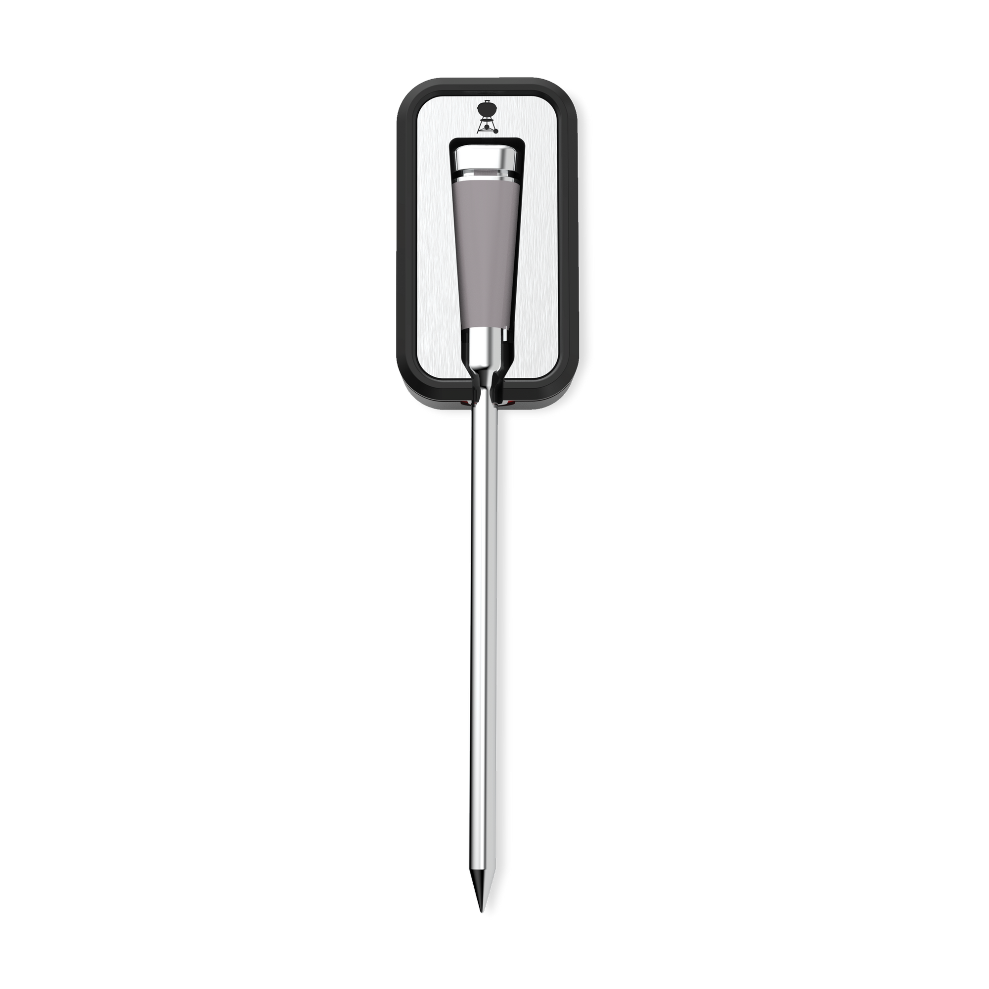 Smartes Grillthermometer grau