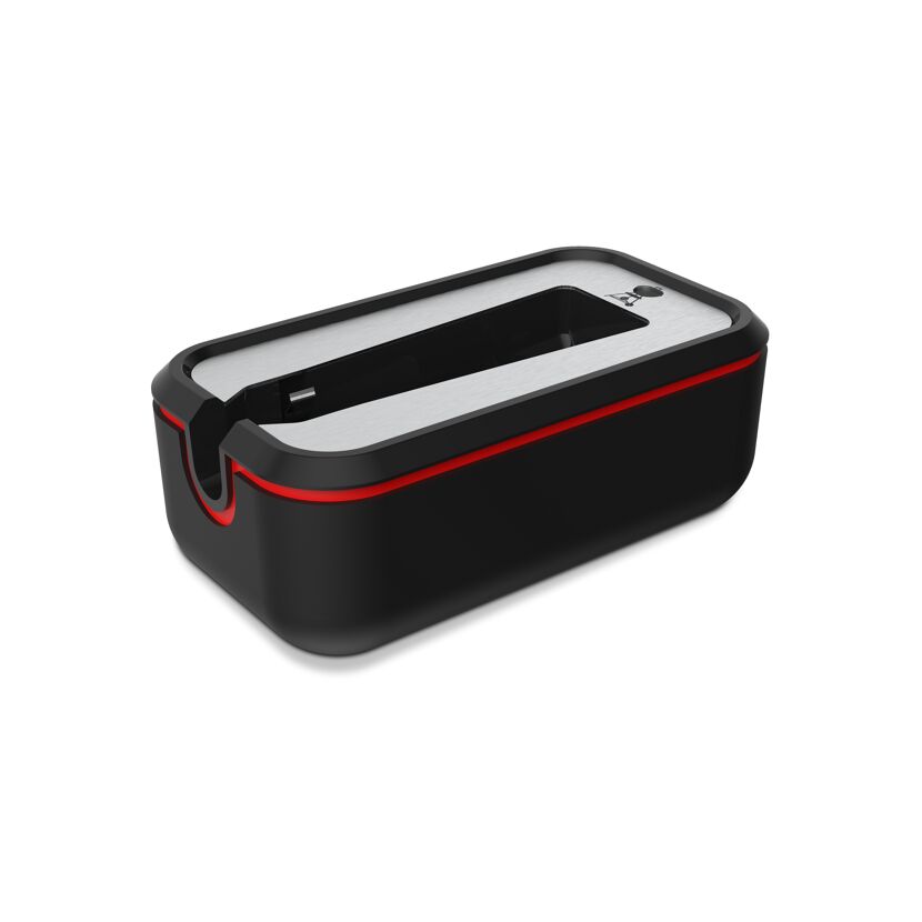 Smartes Grillthermometer grau