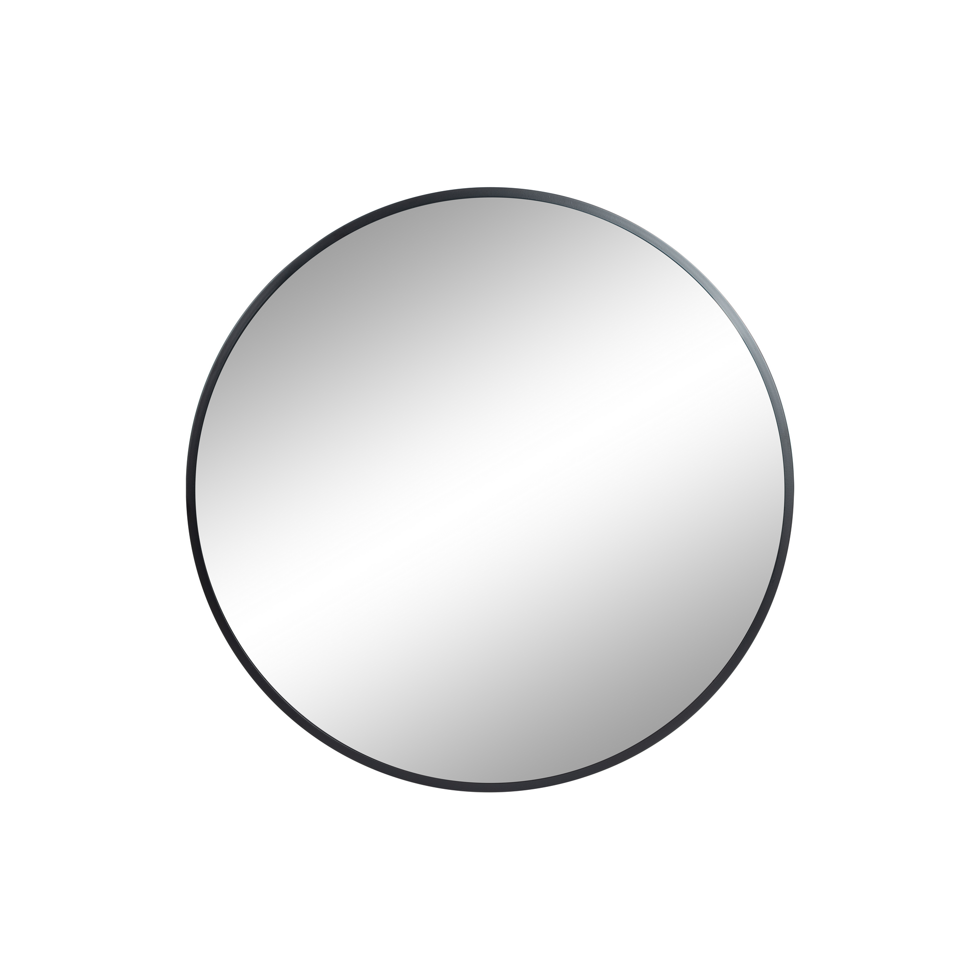 Spiegel schwarz Ø 60 cm