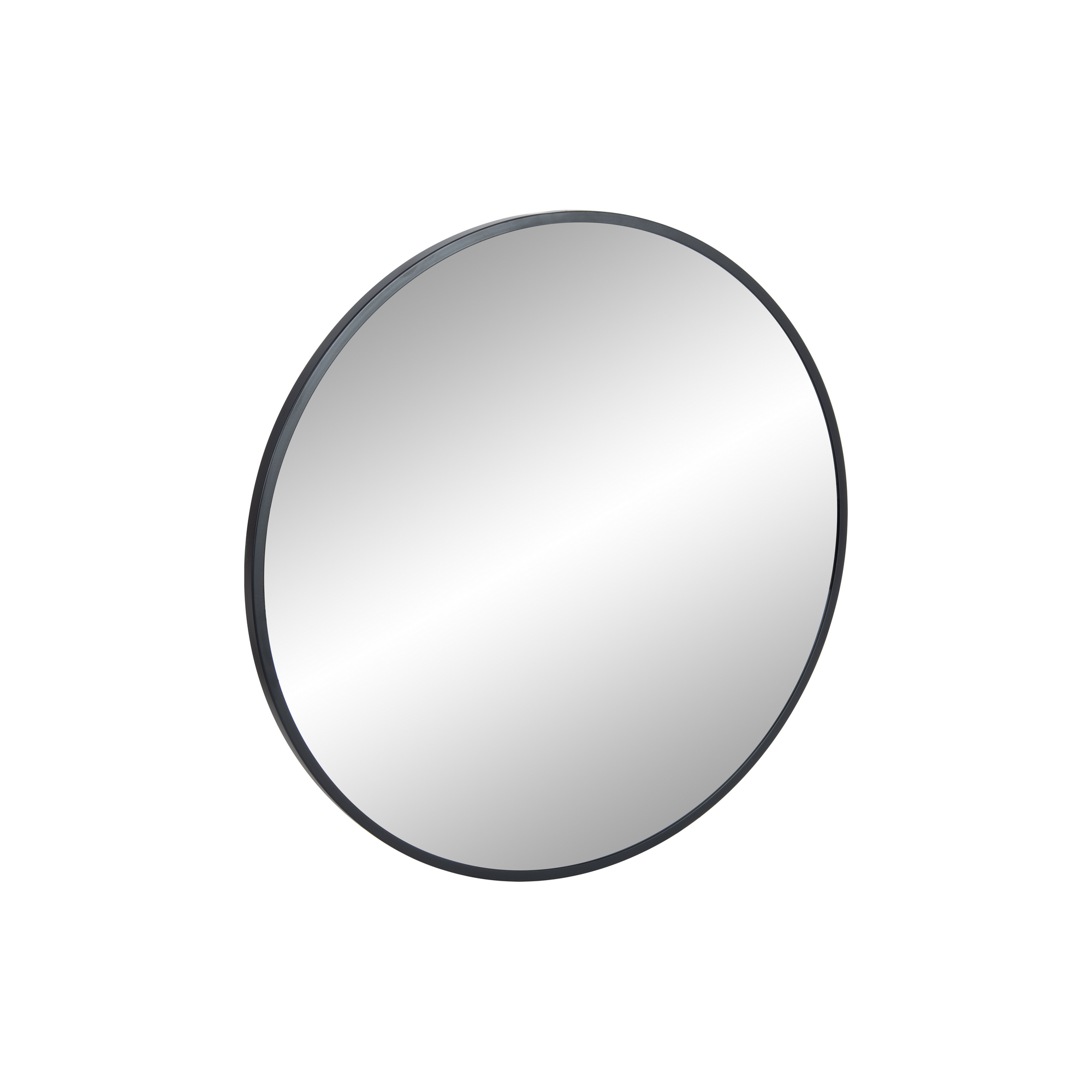 Spiegel schwarz Ø 60 cm