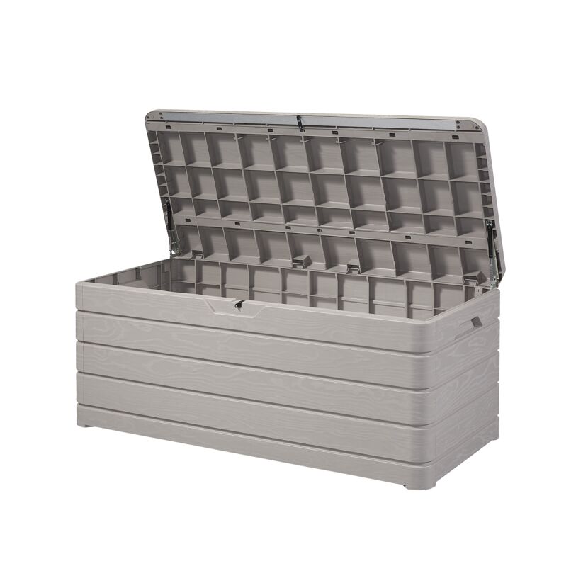 Kissenbox 'Dolomiti' Kunststoff beige 152 x 71 x 63,5 cm