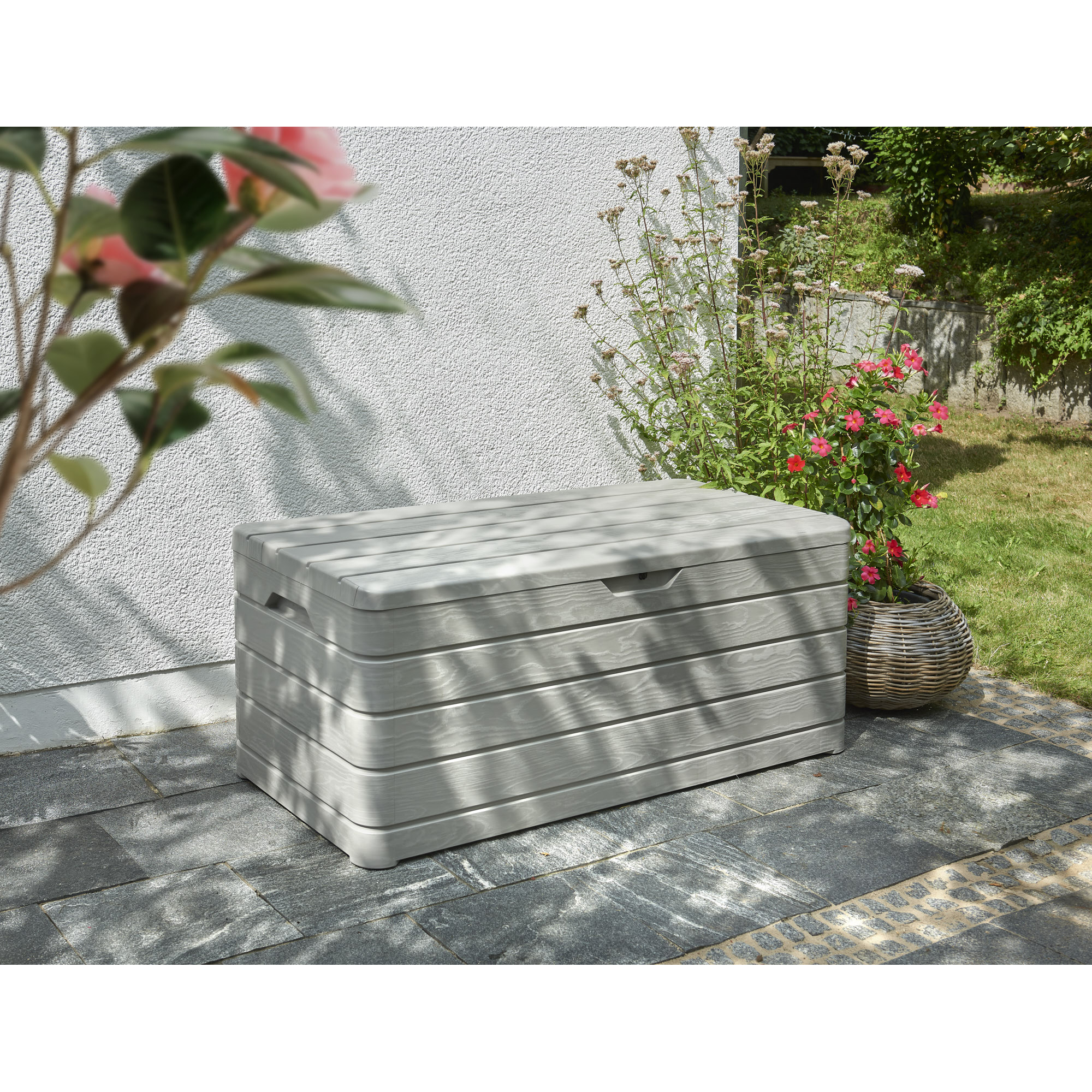 Kissenbox 'Dolomiti' beige 152 x 71 x 63,5 cm