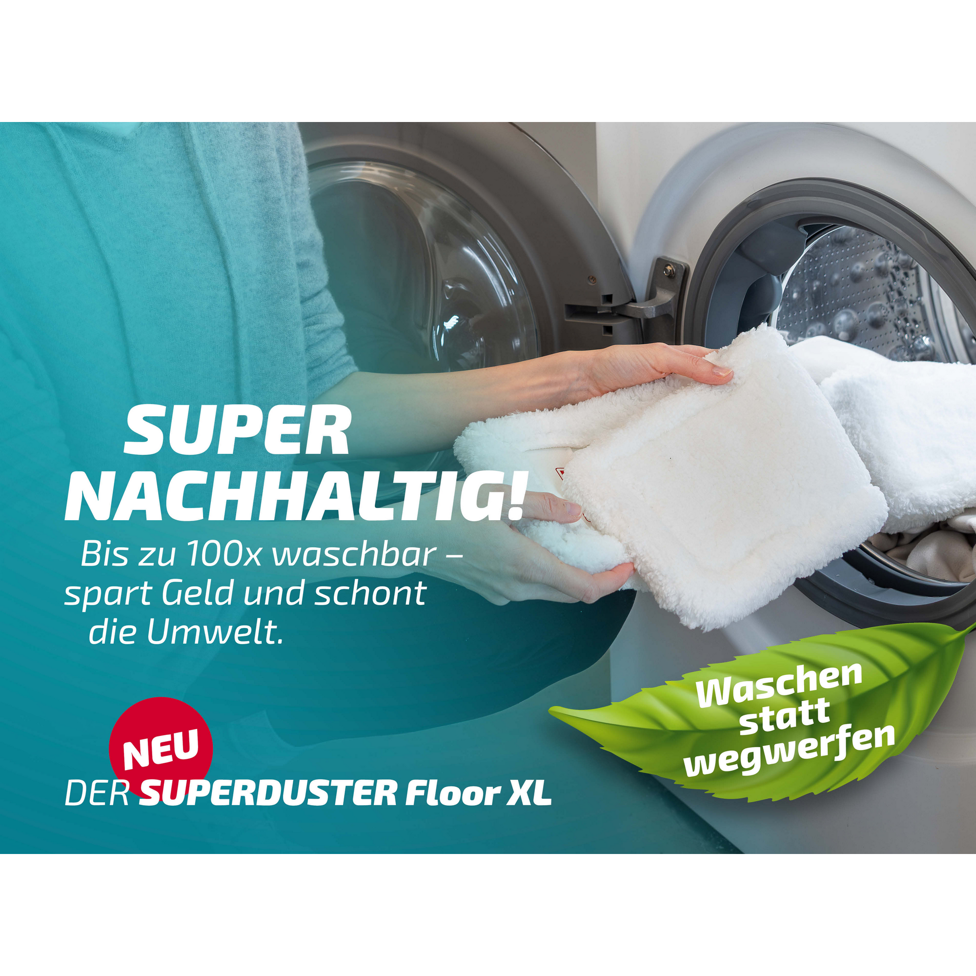 Staubbezug für Bodenwischer 'SUPERDUSTER Floor XL' Mikrofaser