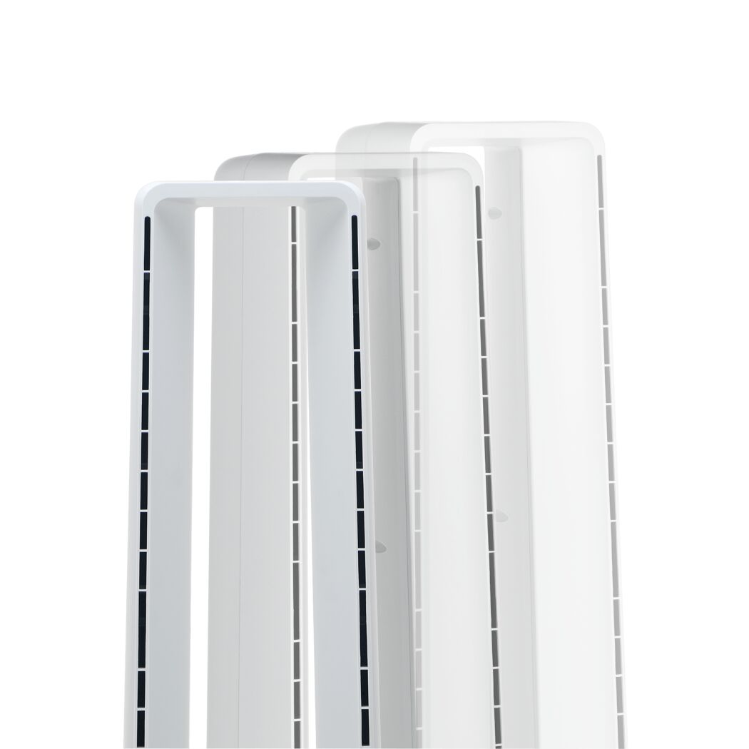 Standventilator weiß Ø 26 x 101 cm