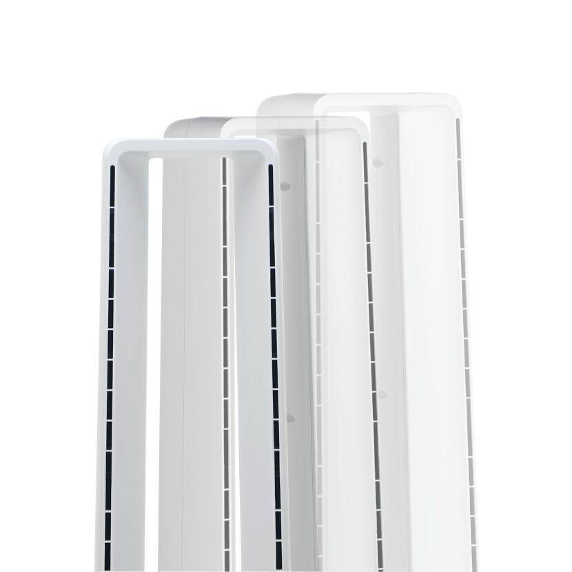 Standventilator weiß Ø 26 x 101 cm