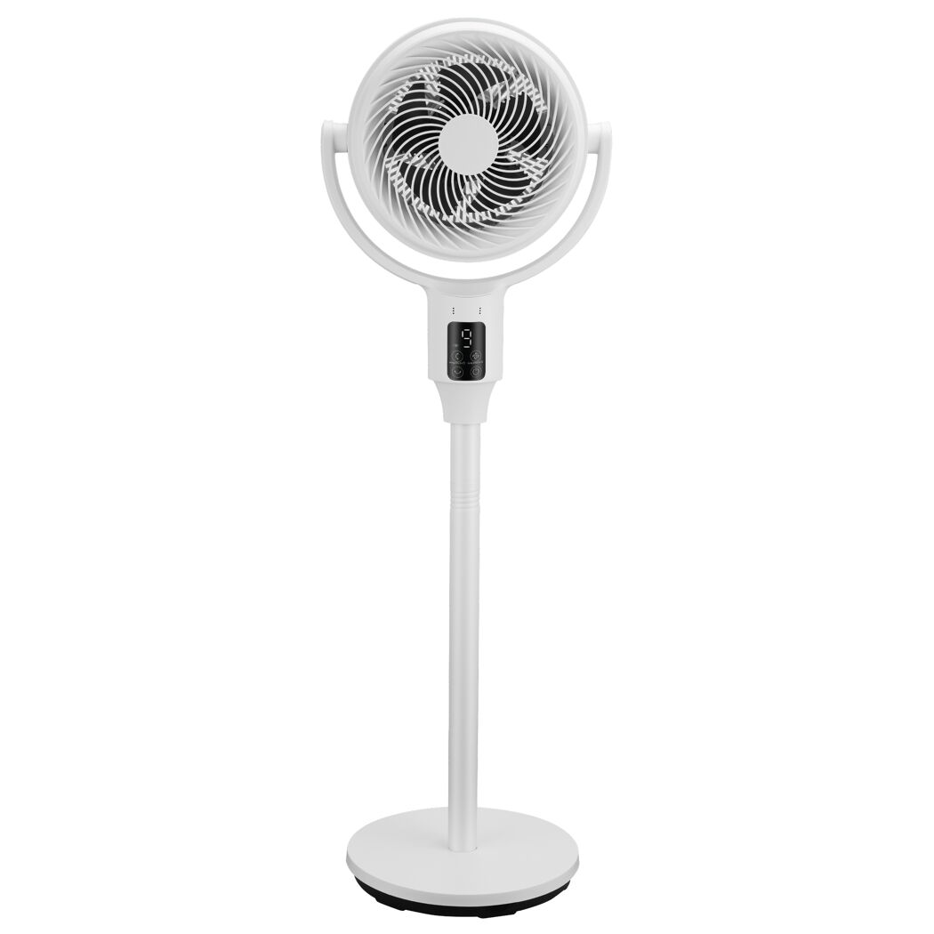 Standventilator weiß Ø 30 x 108 cm
