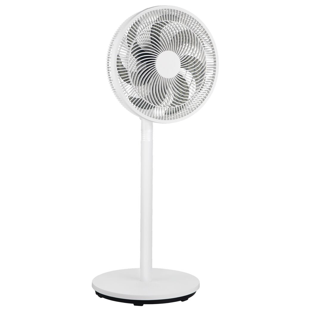 Standventilator weiß Ø 35 x 66 cm