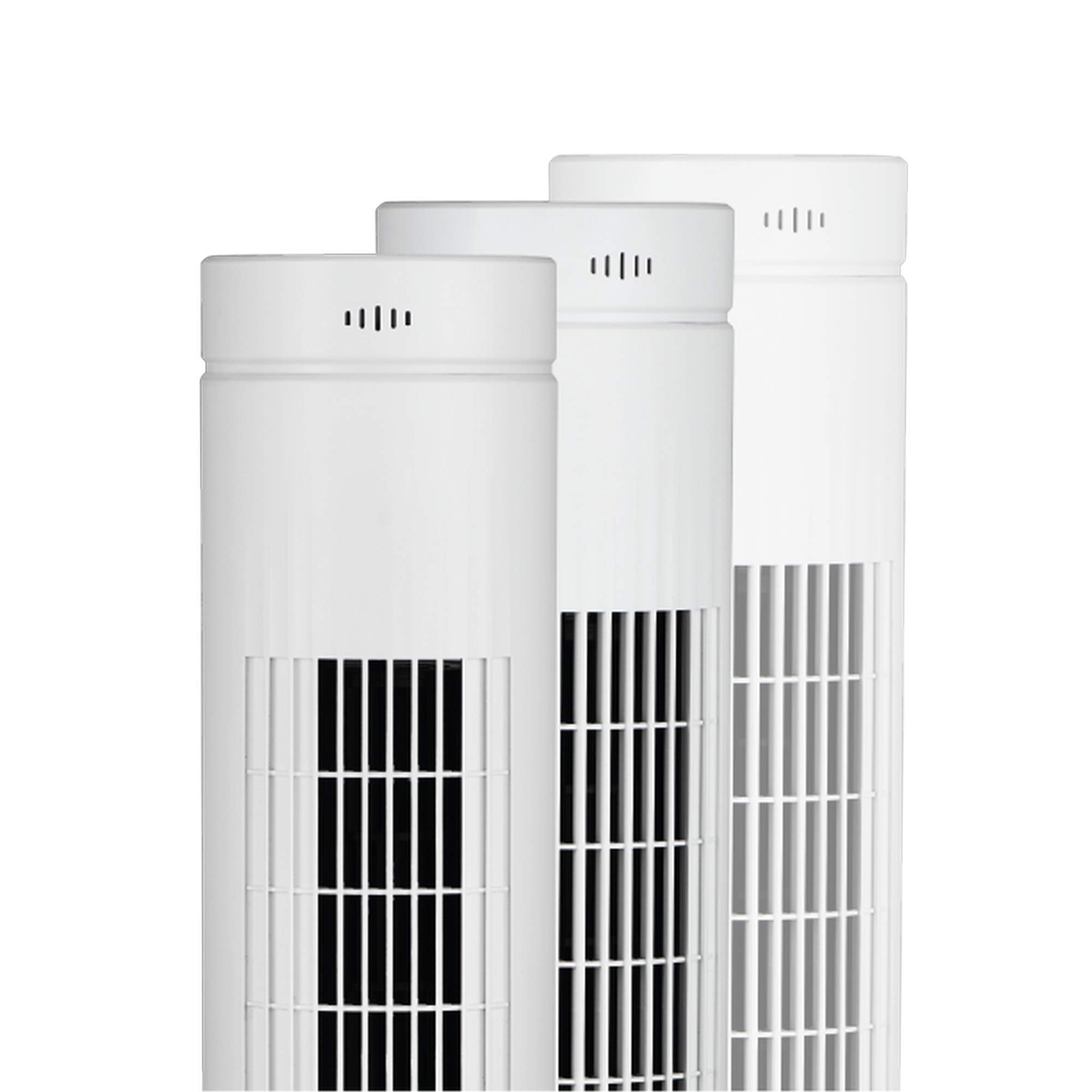 Turmventilator weiß Ø 24 x 76,4 cm