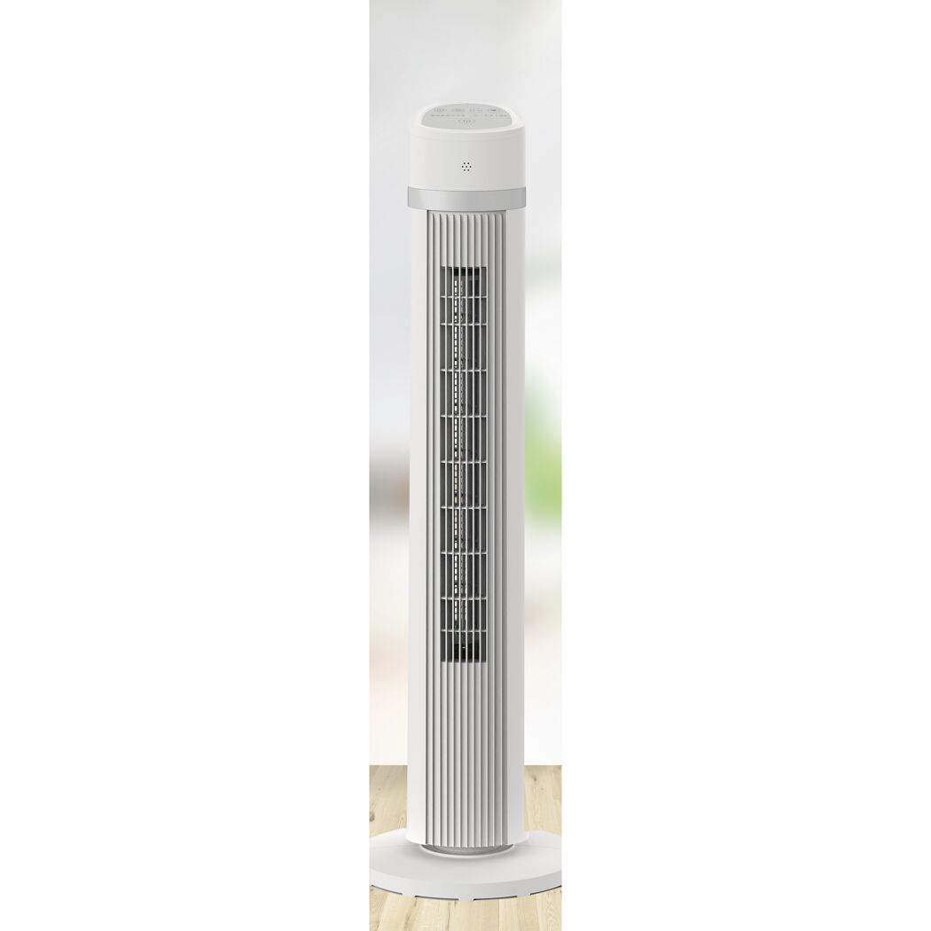 Turmventilator weiß Ø 31 x 101 cm