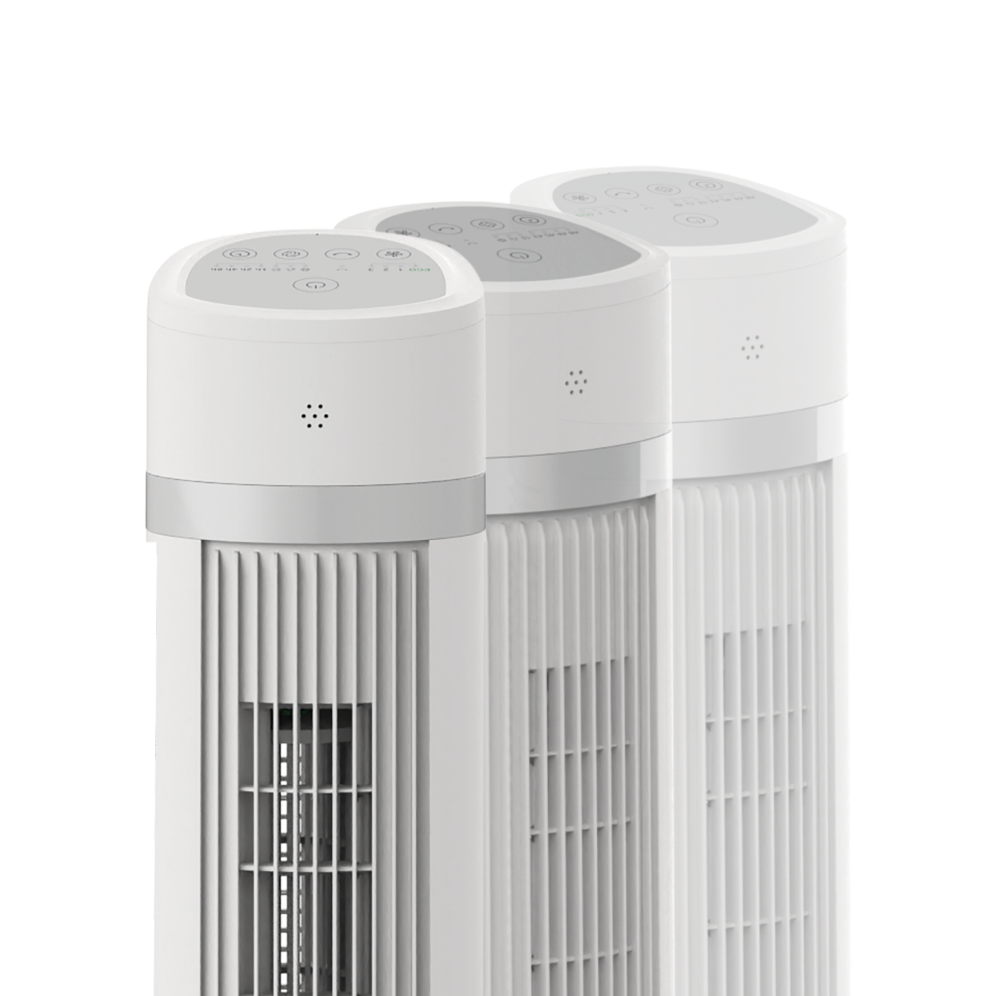 Turmventilator weiß Ø 31 x 101 cm