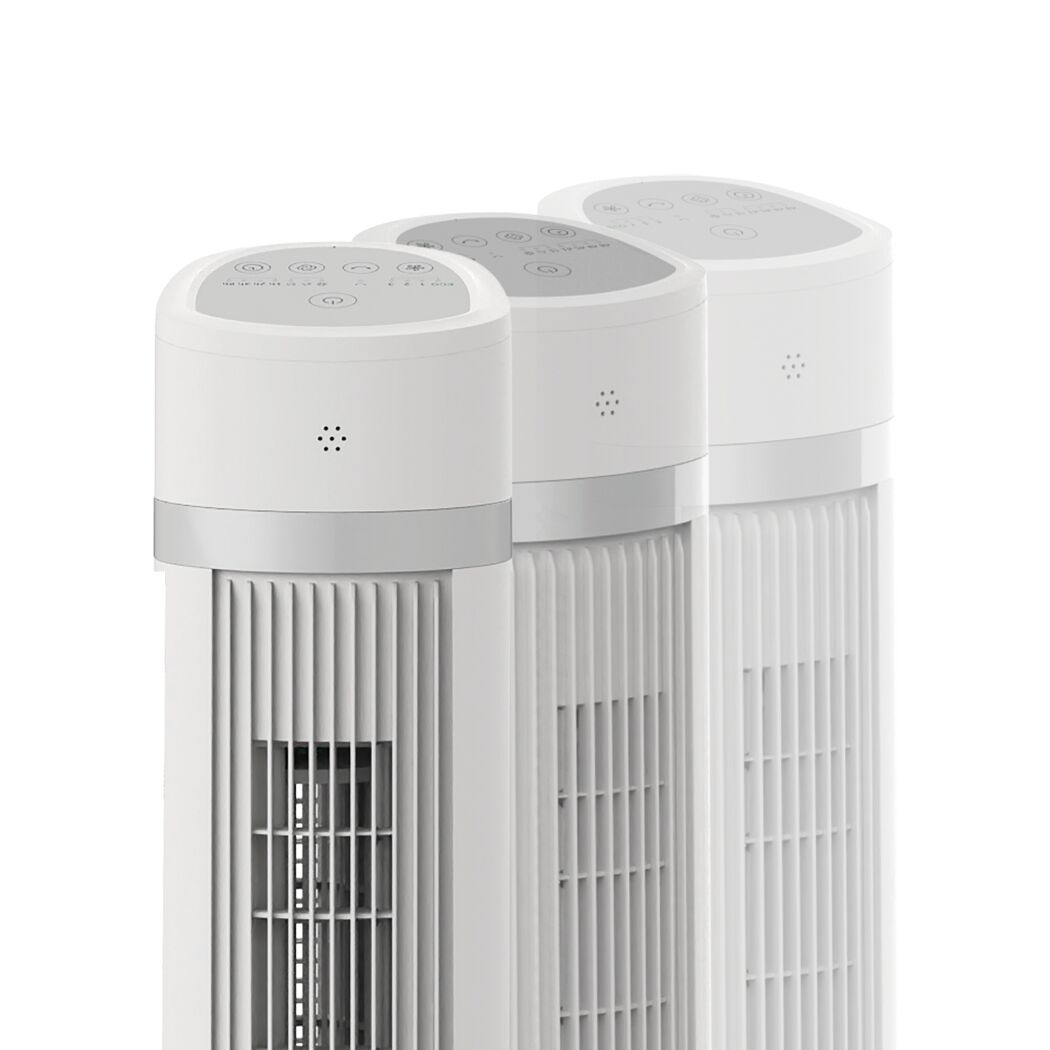 Turmventilator weiß Ø 31 x 101 cm