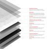 Duschrückwand 'DecoDesign' marmorfarben 125 x 255 cm