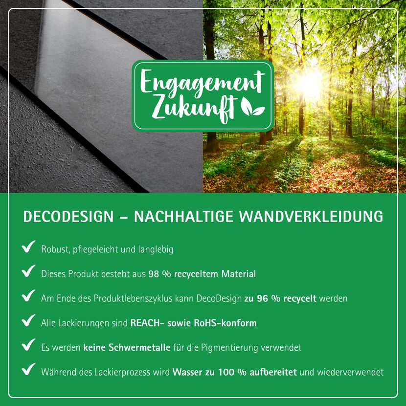Duschrückwand 'DecoDesign' marmorfarben 125 x 255 cm