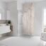 Duschrückwand 'DecoDesign' beige 100 x 255 cm