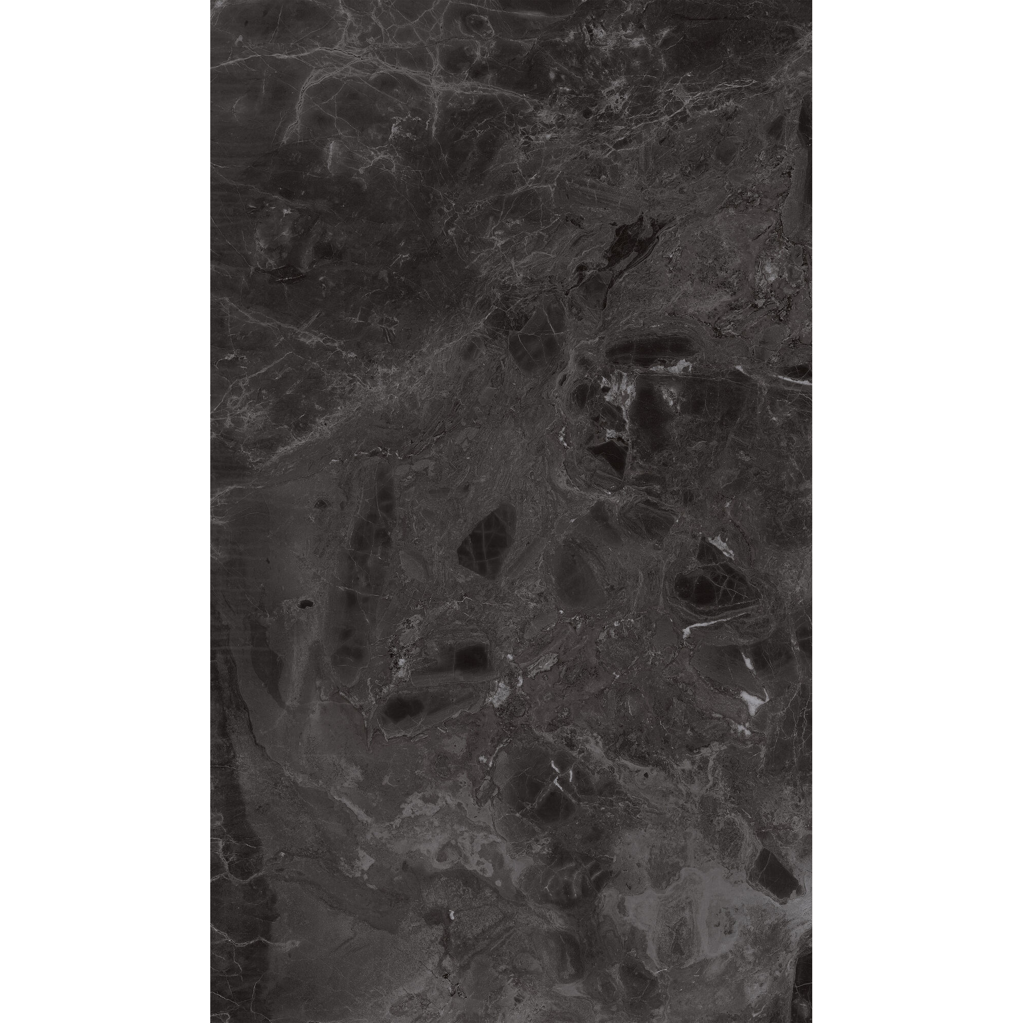 Duschrückwand 'DecoDesign' anthrazit 150 x 255 cm