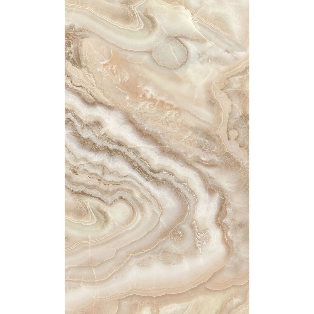 Duschrückwand 'DecoDesign' cremefarben 150 x 255 cm