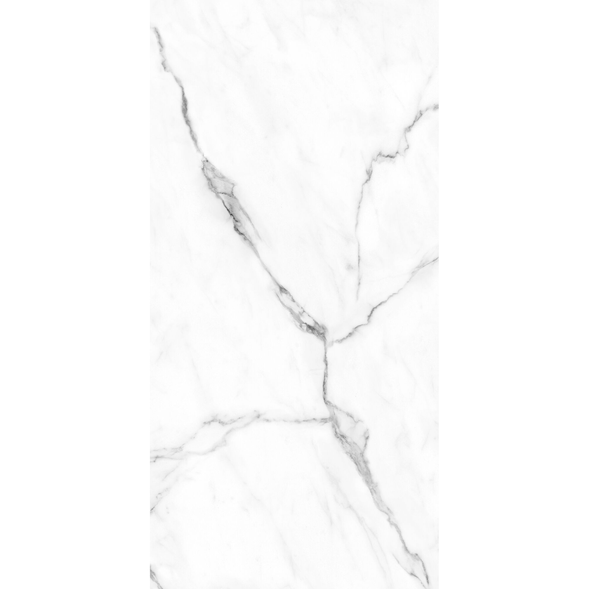 Duschrückwand 'DecoDesign' weiß 125 x 255 cm