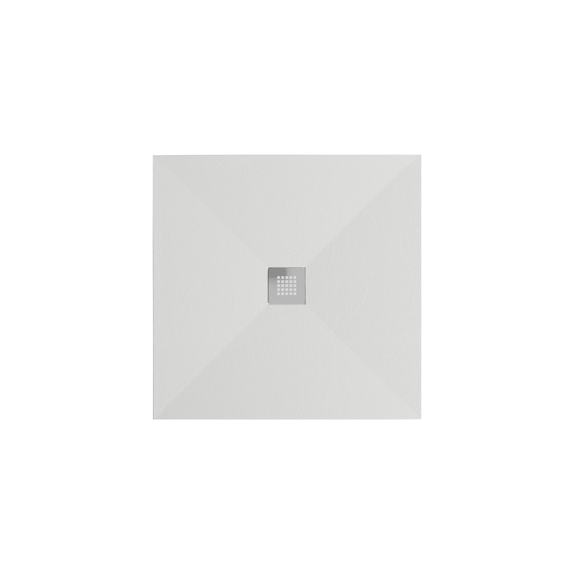 Duschwanne 'Centrostone' weiß 100 x 100 cm