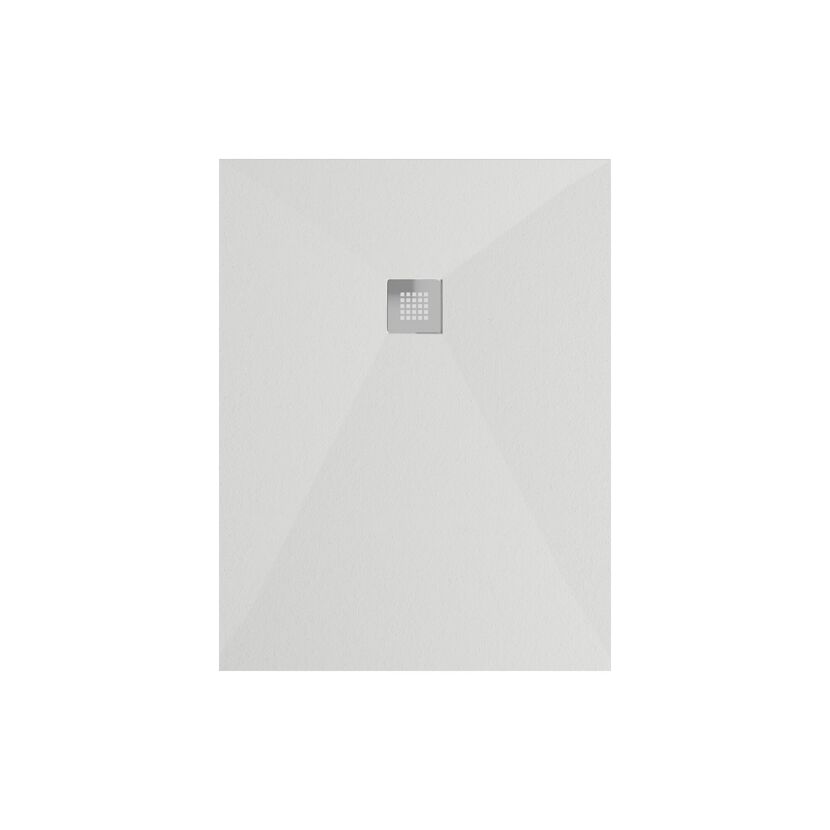 Duschwanne 'Centrostone' weiß 90 x 100 cm