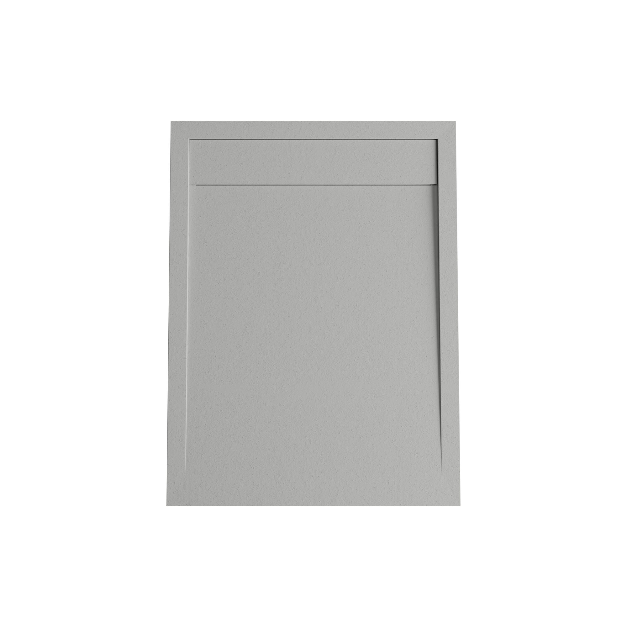 Duschwanne 'Lineastone' lichtgrau 90 x 120 cm