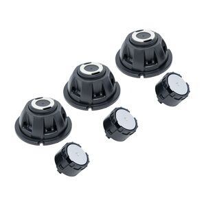 Unterbaufuß-Set für höhenverstellbar 90 - 112 mm 3-teilig