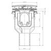 Duschwannenablauf senkrecht Ø 90 mm