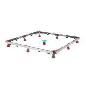 Einbaurahmen für Duschwanne höhenverstellbar 75-120 x 75-120 cm